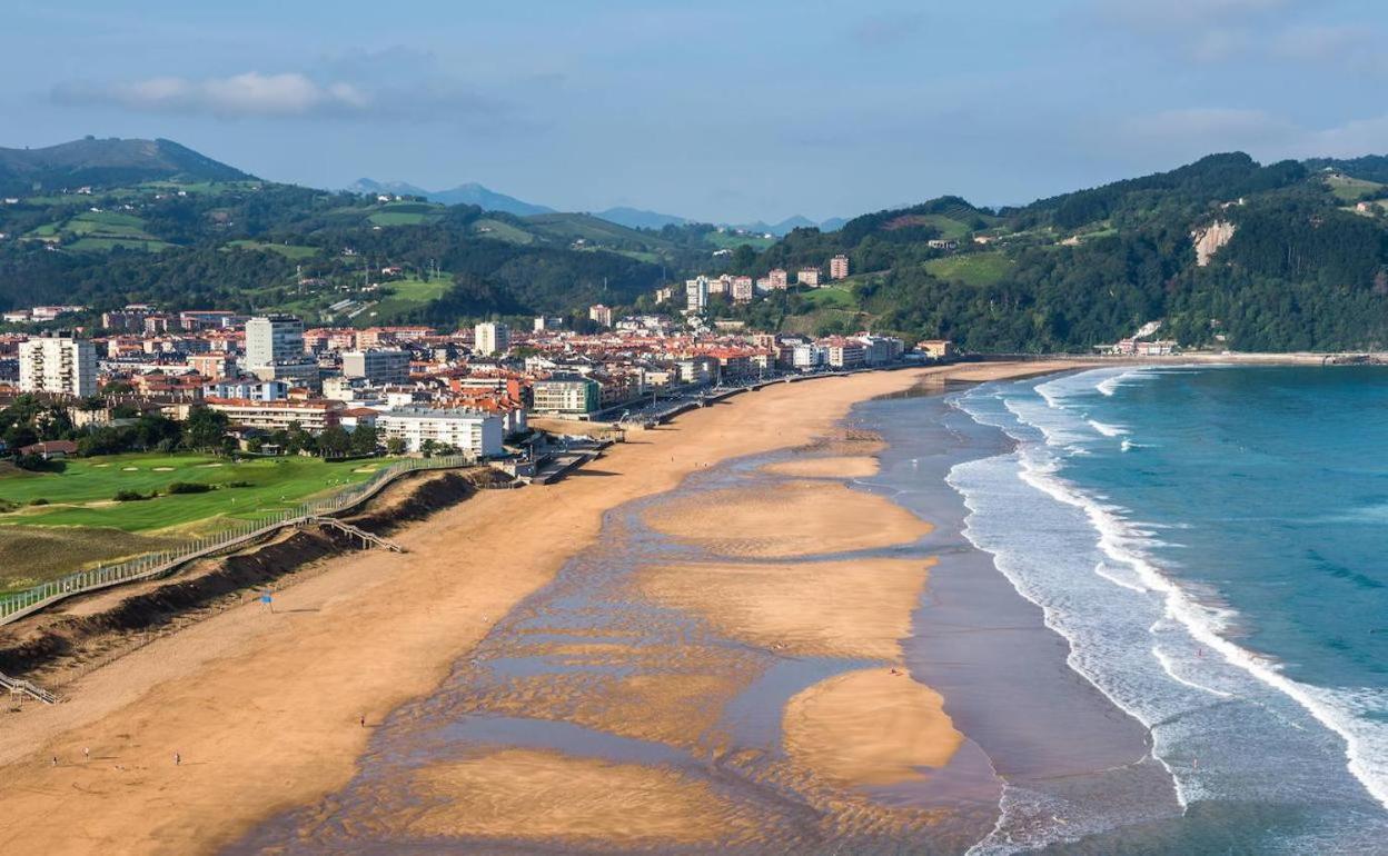 Hondartza Zarautz Exterior foto